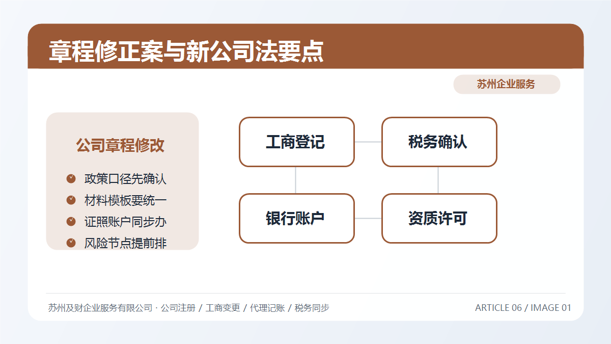 苏州公司章程修改实务指南：新公司法下章程修正案的正确打开方式